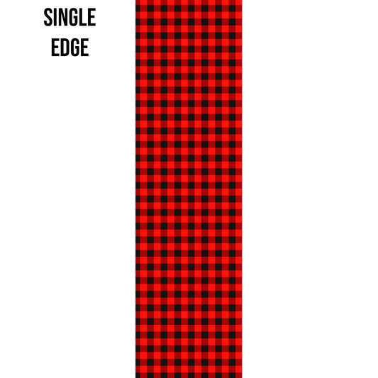 Classic Buffalo Check Edge Design
