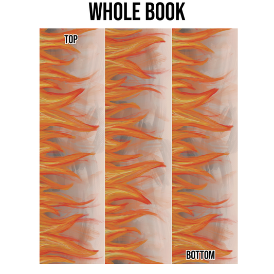 Dancing Flames Edge Design