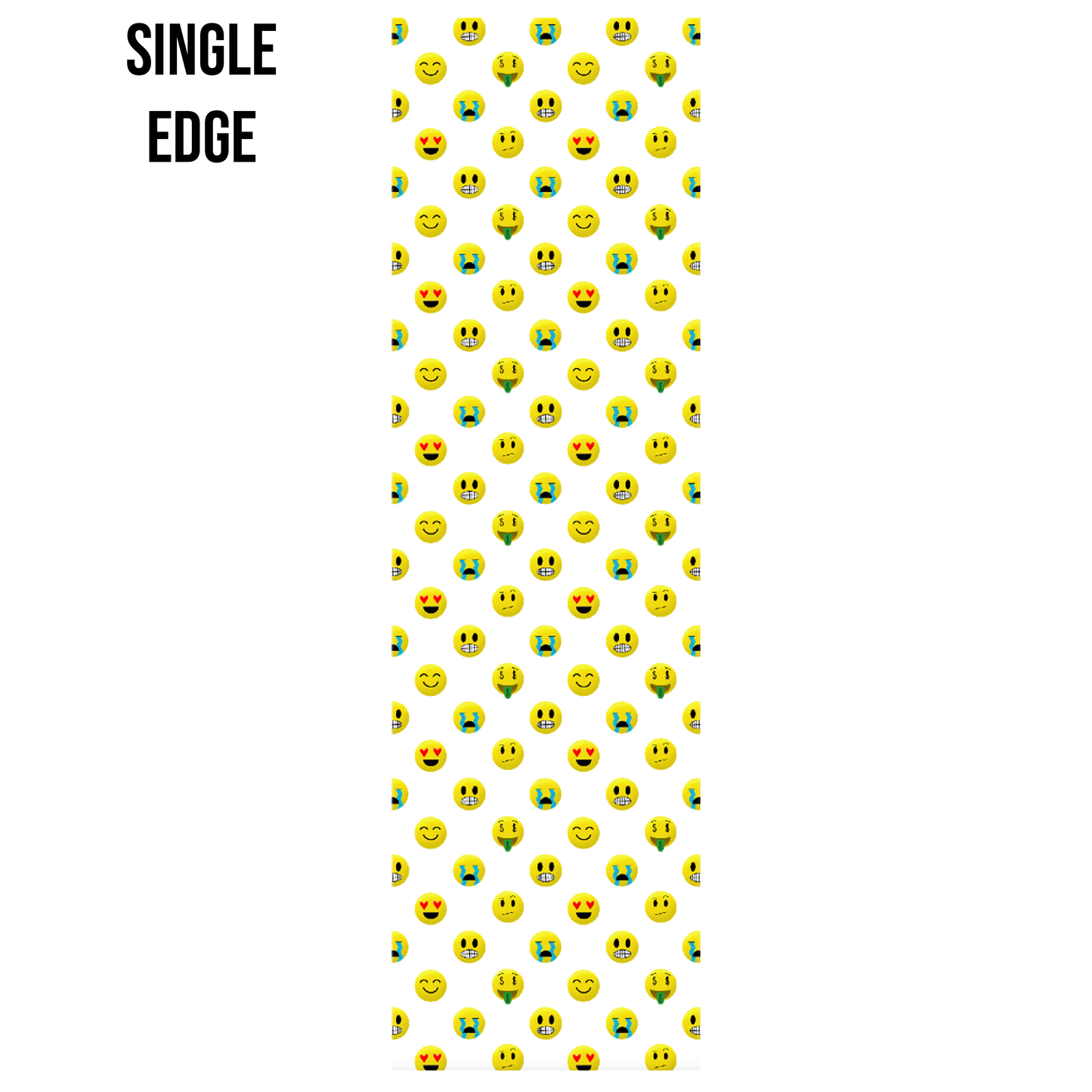 Emojis Pattern Edge Design