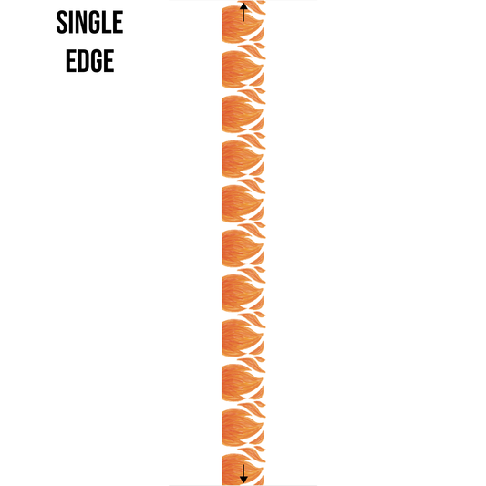 Flame Pattern Edge Design