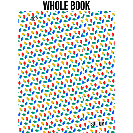 Playfully Holiday Lights Edge Design