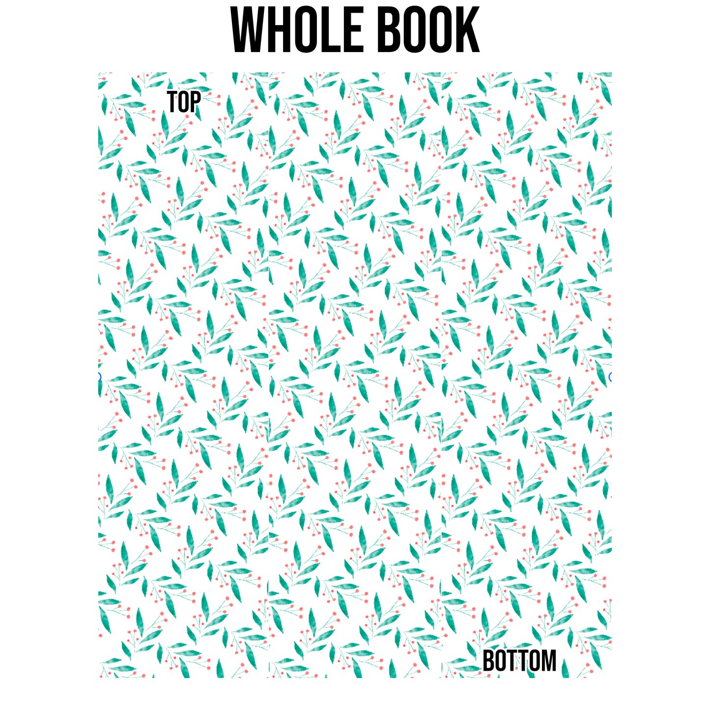 Leaves and Berries Edge Design