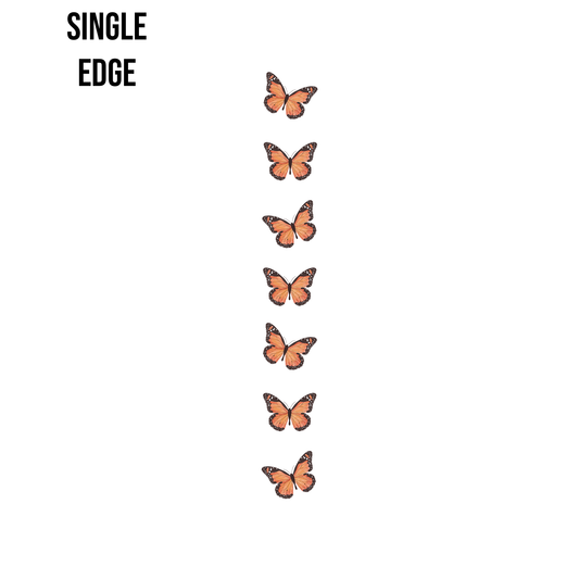 Monarch Butterflies Edge Design