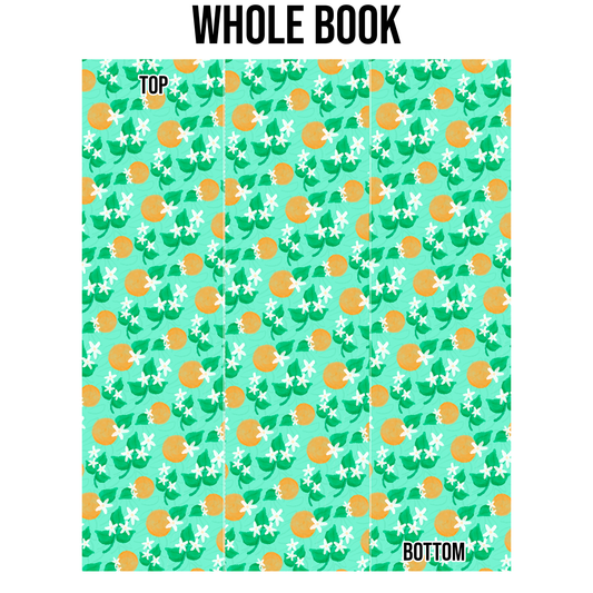 Orange Blossom Edge Design