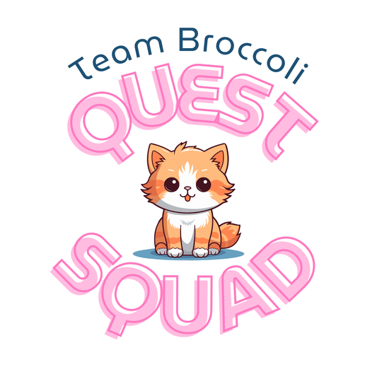 Team Broccoli Quest Squad Sticker