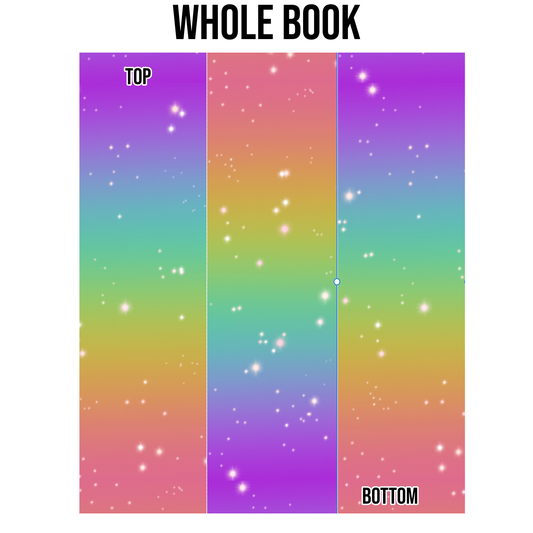 Rainbow Starry Sky Edge