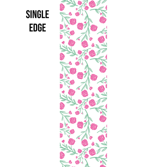 Flowering Vine Edge Design