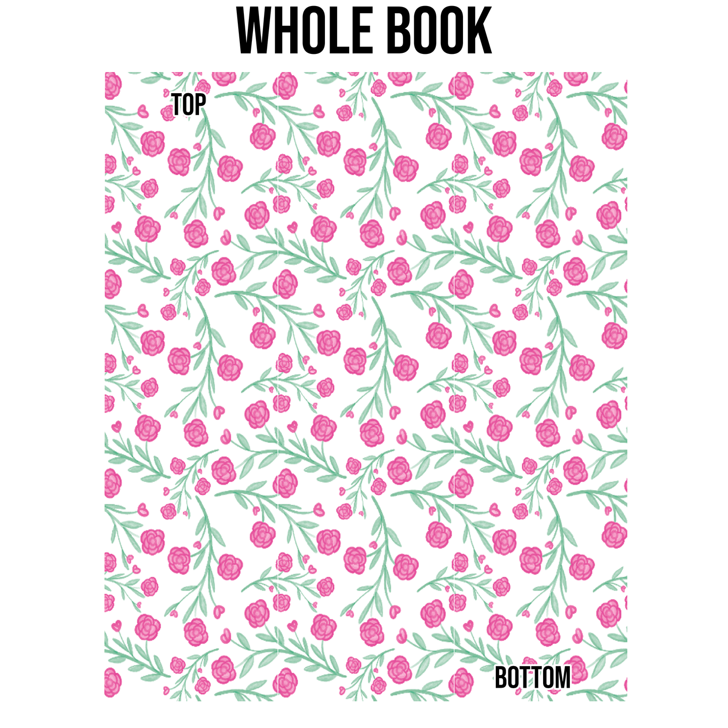 Flowering Vine Edge Design