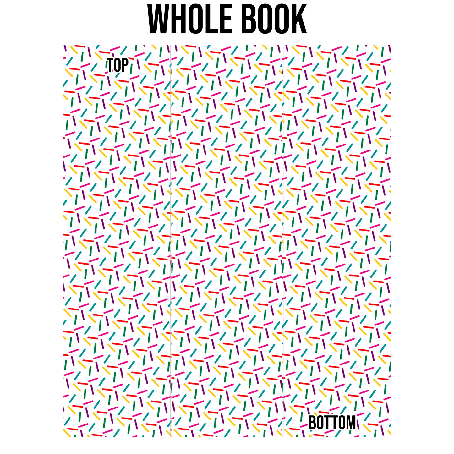 Whimsical Sprinkle Confetti Edges