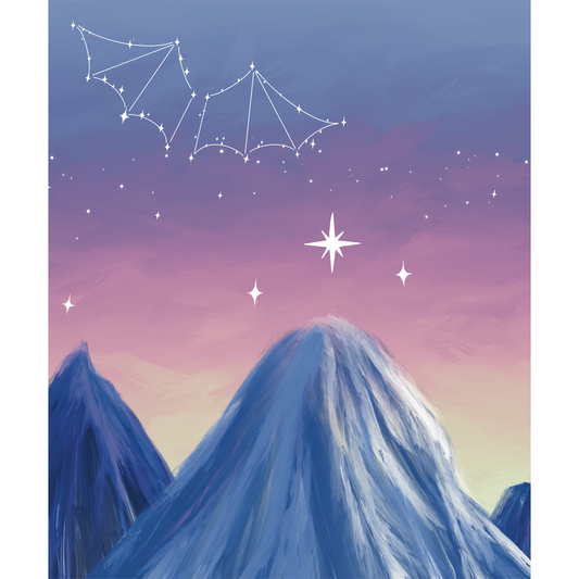 Starry Sky Mountain Set Design