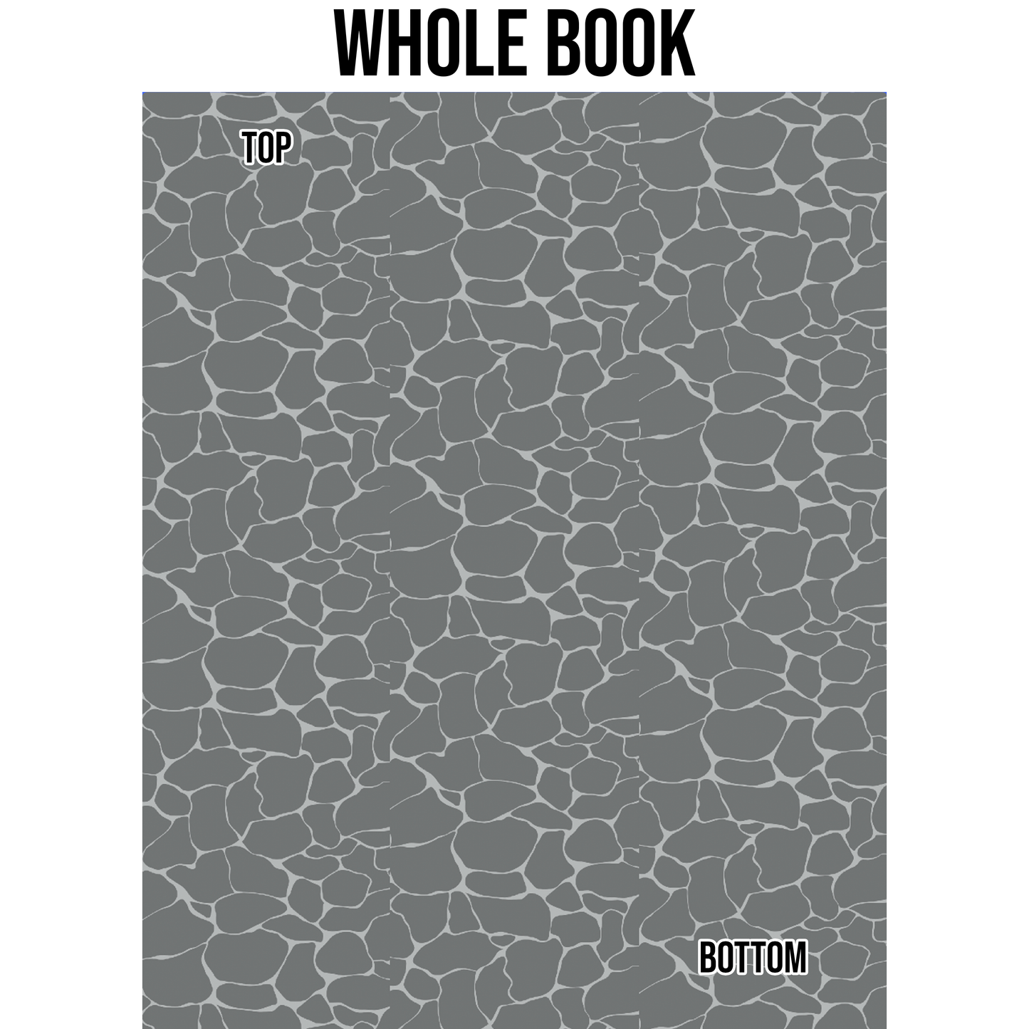 Stone Pattern Edge Design