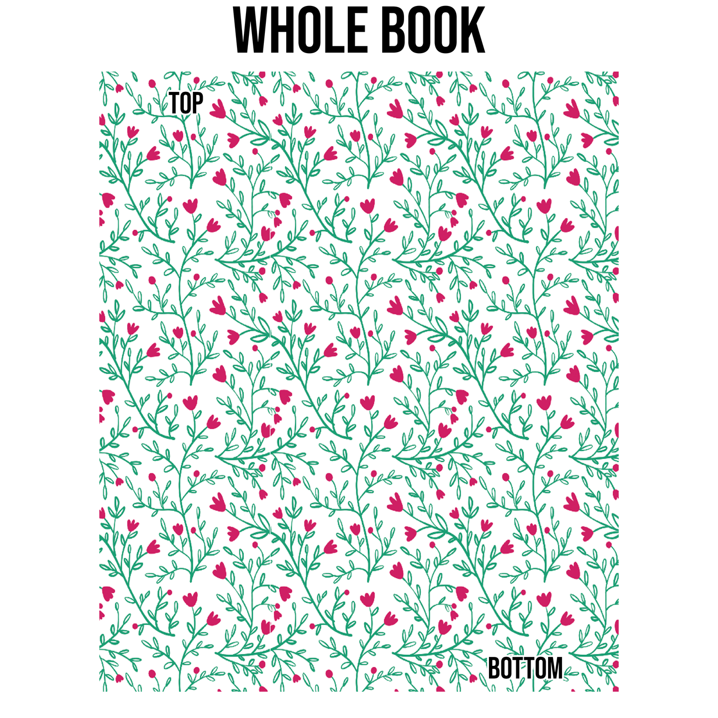 Flowering Vine Edge Design