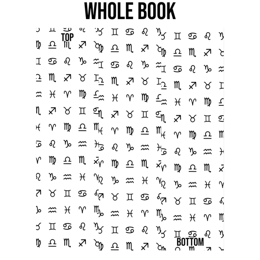 Zodiac Signs Edge Design