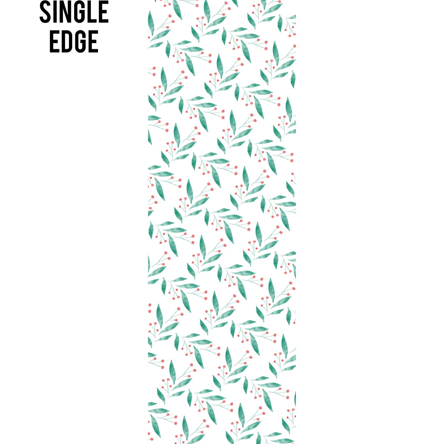 Leaves and Berries Edge Design