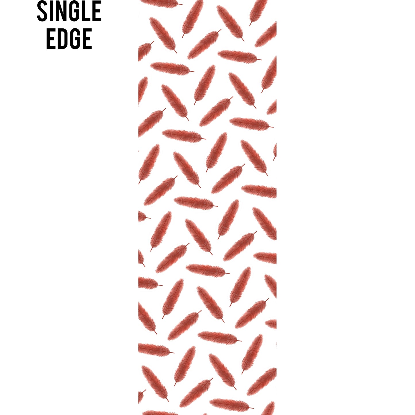 Red Feather Edge Design