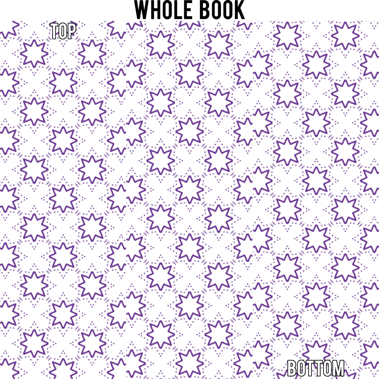 Stars and Dots Edge Design