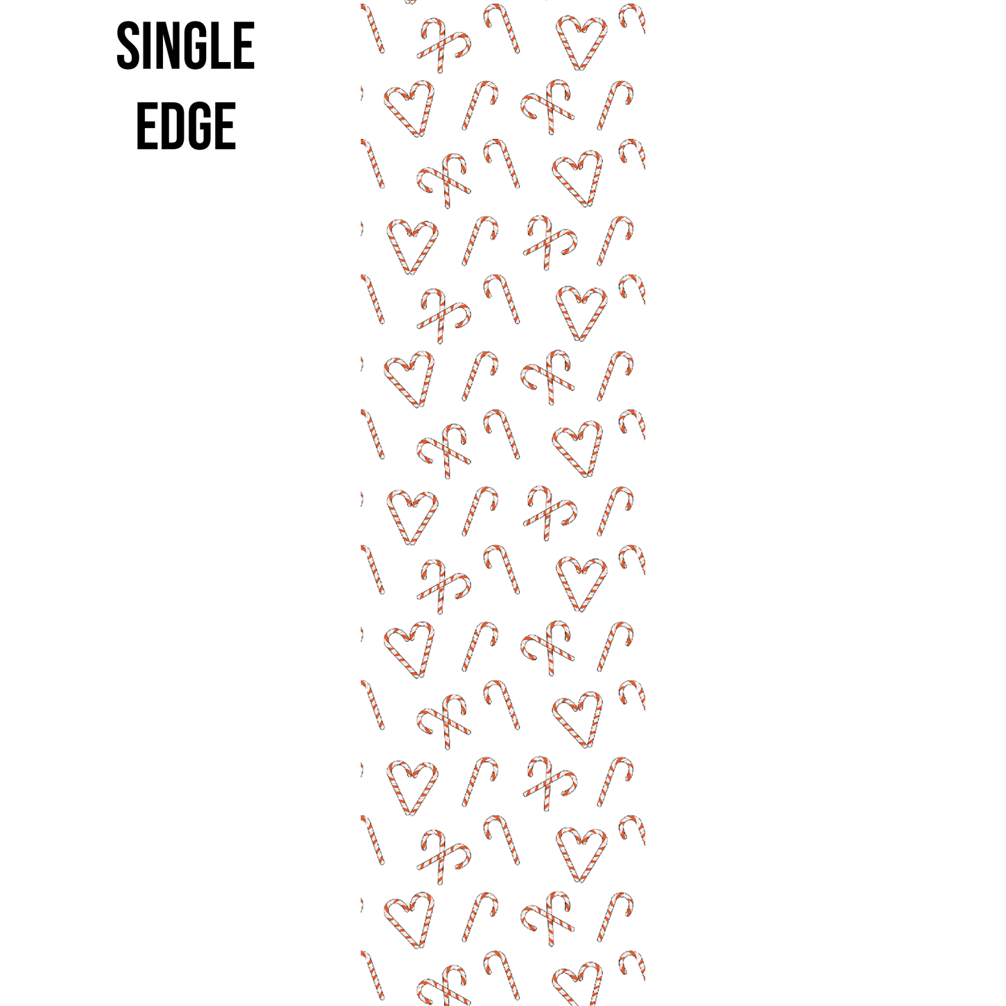 Candy Canes Edge Design