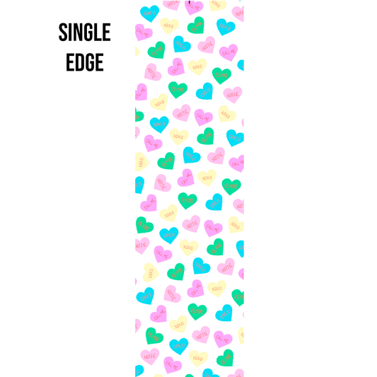 Conversation Hearts Edge Design