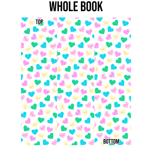 Conversation Hearts Edge Design