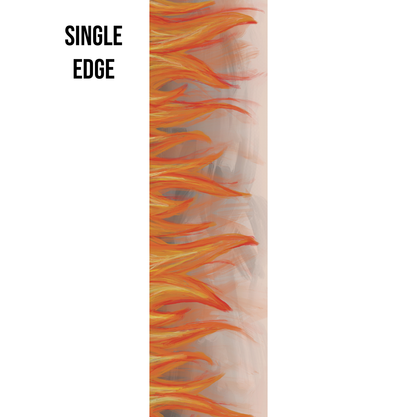 Dancing Flames Edge Design