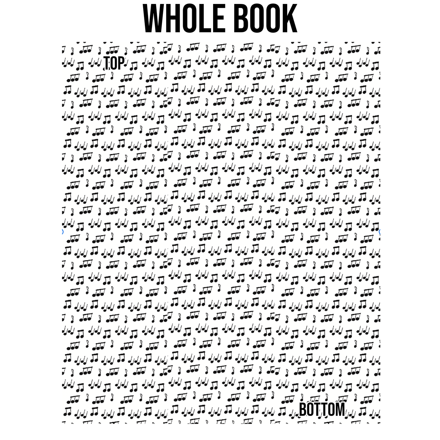 Music Notes Edge Design