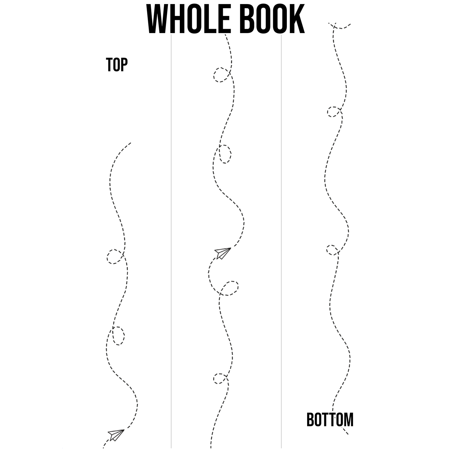 Paper Airplane Edge Design