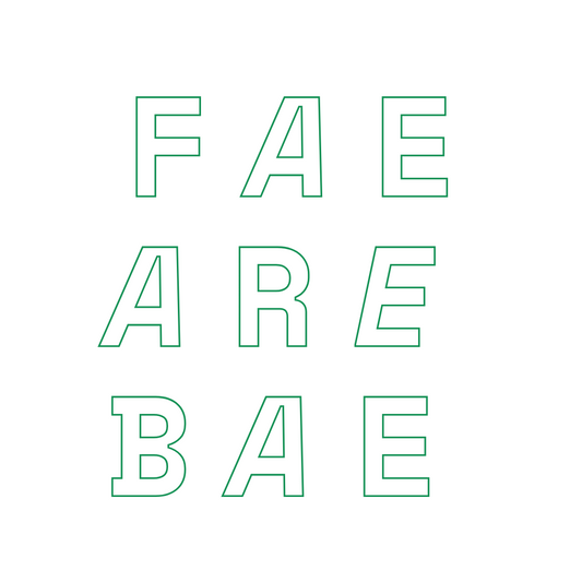 Fae Are Bae Sticker