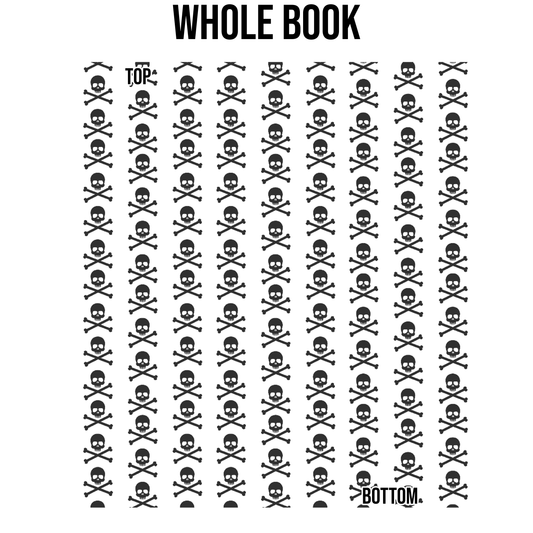 Skull and Crossbone Edge Design