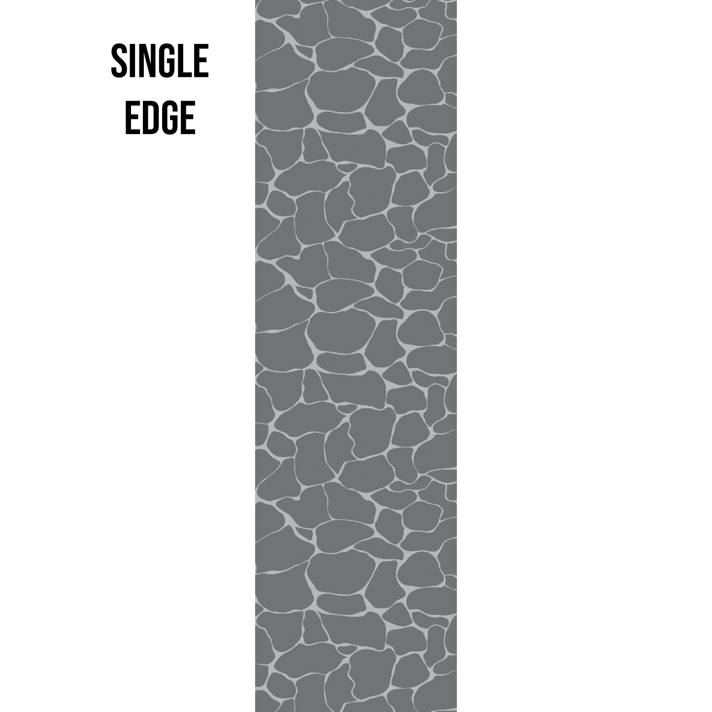 Stone Pattern Edge Design