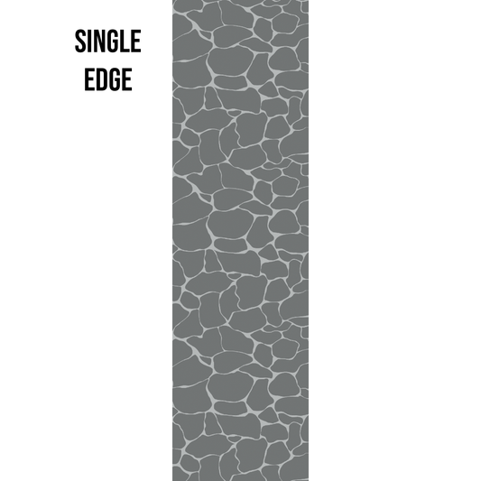 Stone Pattern Edge Design
