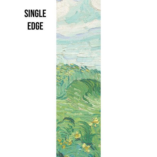 Van Gogh's Wheat Fields Edge Design