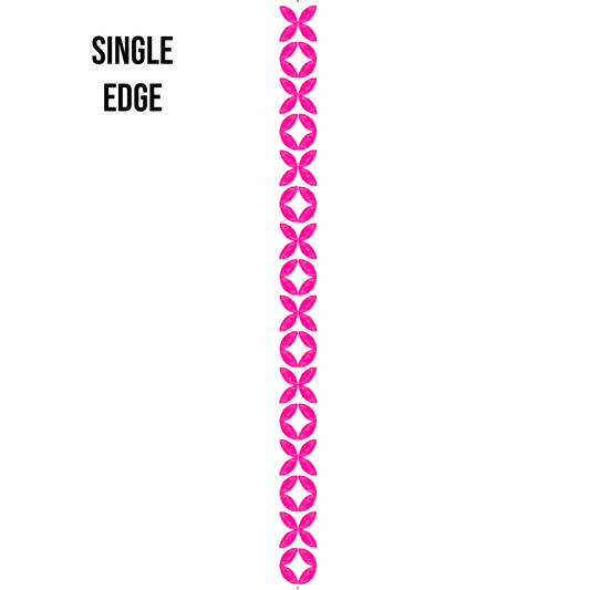 Xs and Os Edge Design