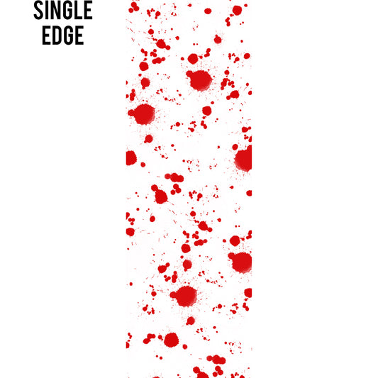 Blood Splatter Edge Design