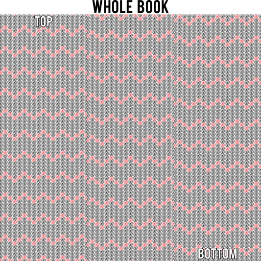 Chevron Knit Edge Design