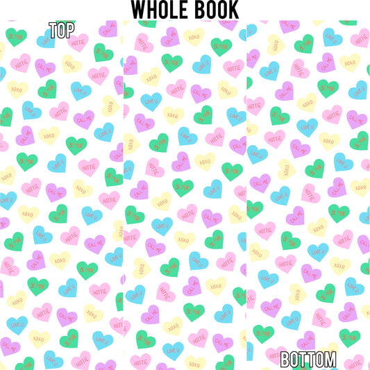 Conversation Hearts Edge Design