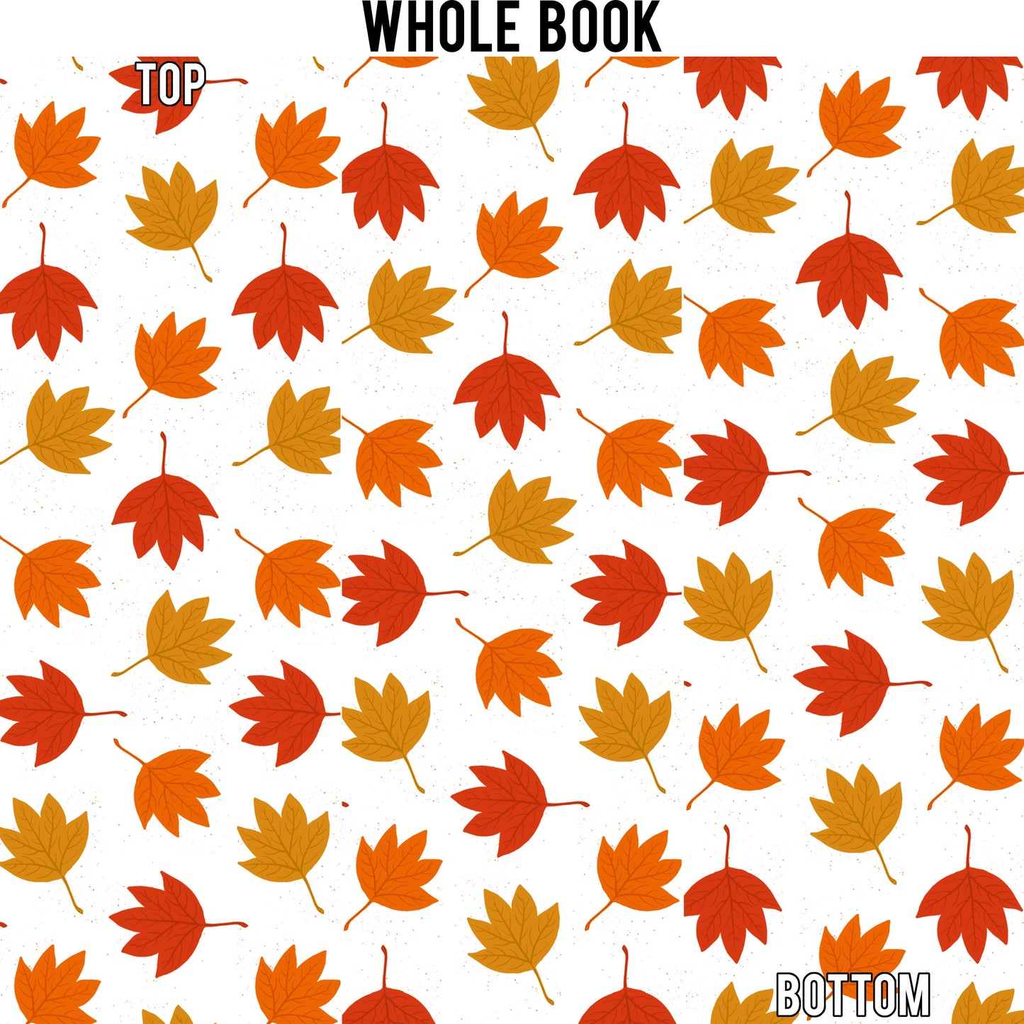 Fall Leaves Edge Design