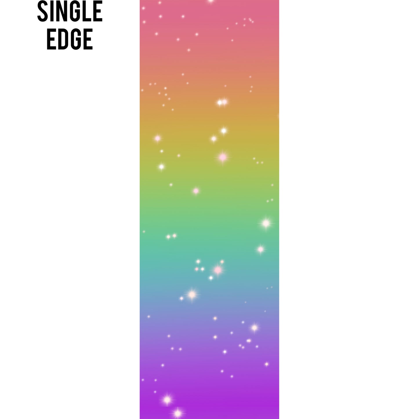Rainbow Starry Sky Edge