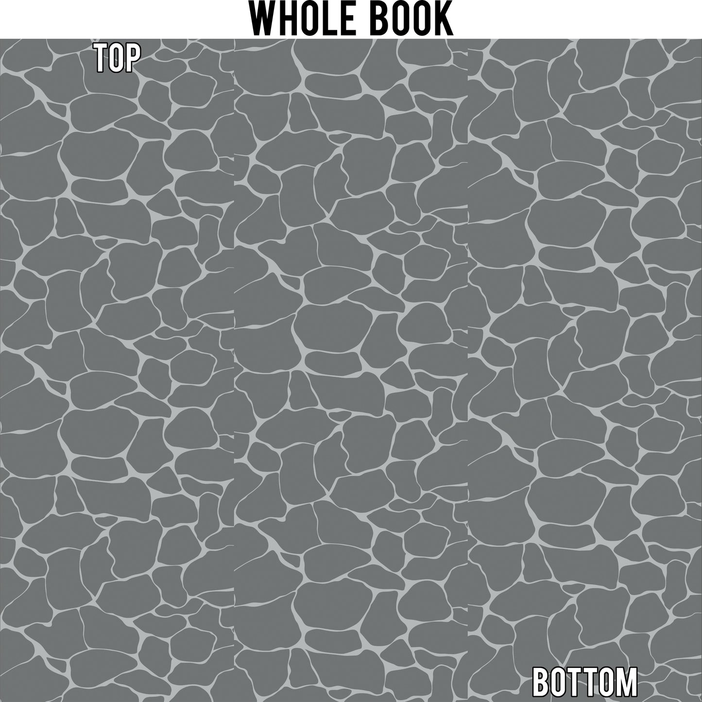 Stone Pattern Edge Design